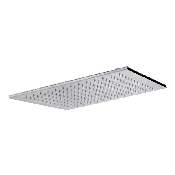 Brate si palarii dus - Palarie de dus patrata Ferro crom 300x300 mm