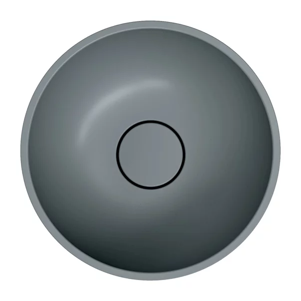 Lavoar pe blat Omnires Shell M+ finisaj gri cenusa mat 35 cm [2]