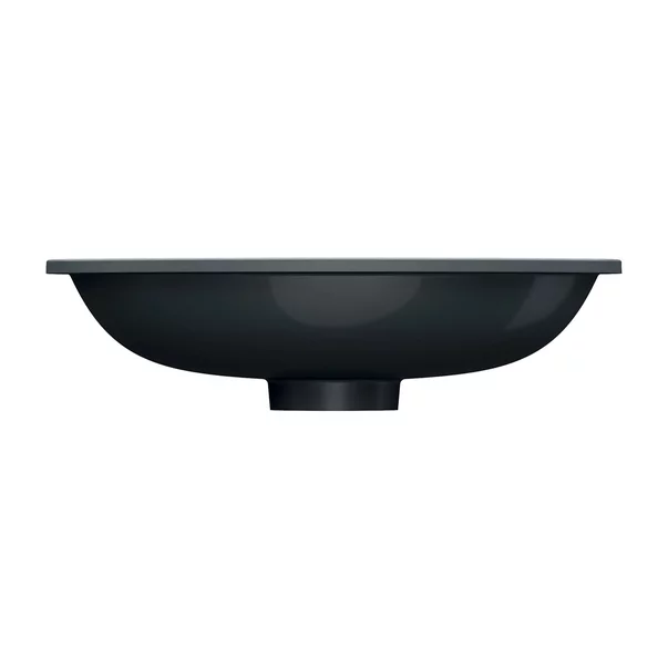 Lavoar sub blat Omnires Shell M+ finisaj negru lava mat 55 cm [5]