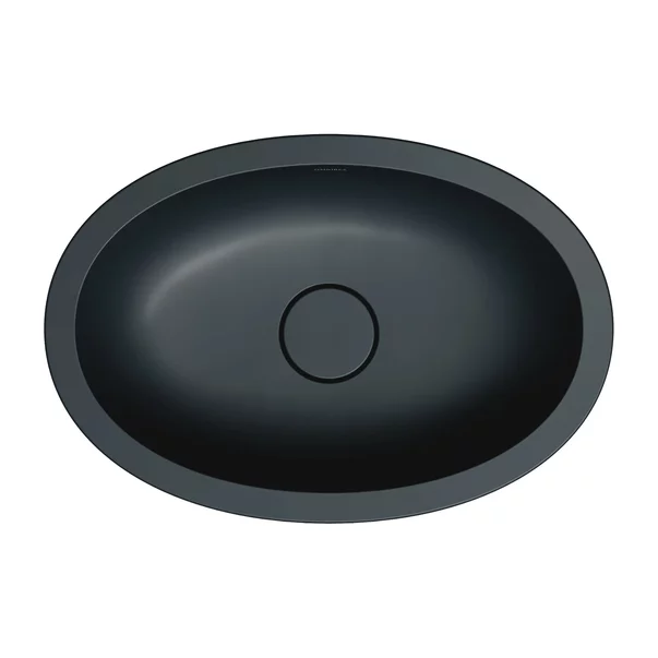 Lavoar sub blat Omnires Shell M+ finisaj negru lava mat 55 cm [6]