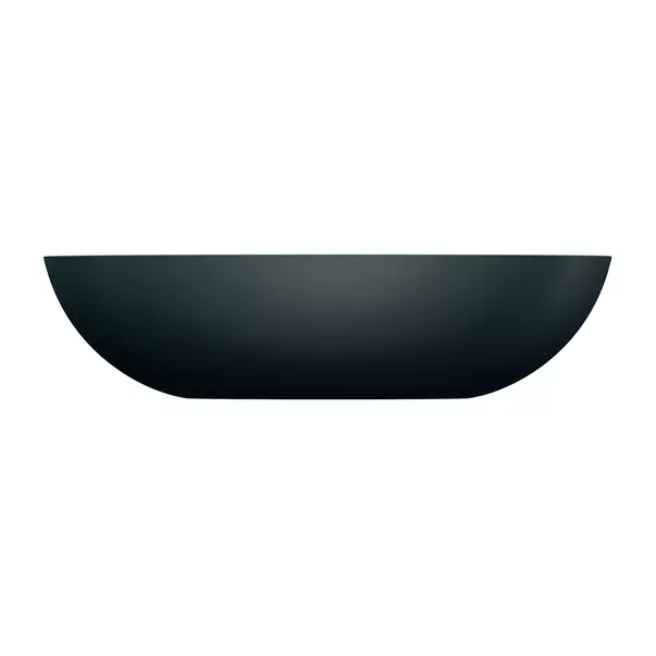 Lavoar pe blat Omnires Shell M+ negru 60 x 35 cm [2]