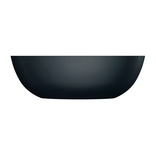 Cada freestanding Omnires Shell M+ negru mat 160x75 cm [3]