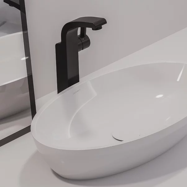 Lavoar pe blat Omnires Siena M+ alb [1]