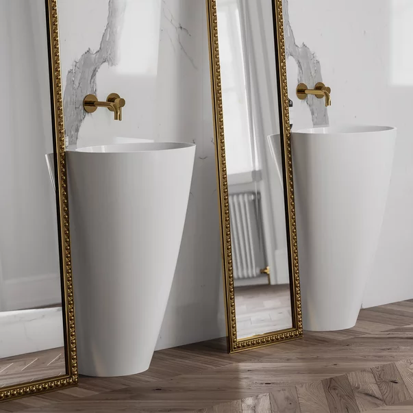 Lavoar freestanding Omnires Siena M+ alb 55 cm [1]