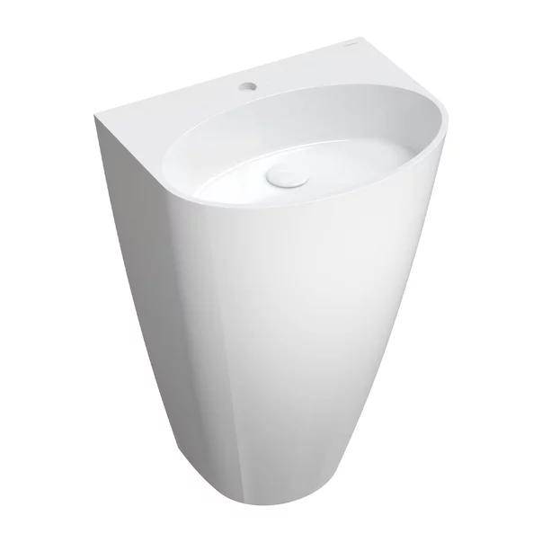 Lavoar freestanding Omnires Siena M+ alb 55 cm [2]
