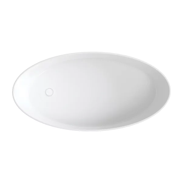 Cada freestanding Omnires Siena M+ alb/gri  161x81 cm [2]