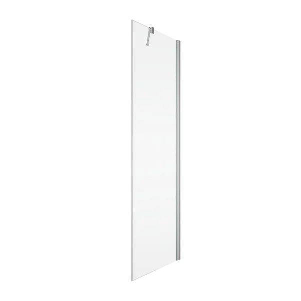 Perete lateral fix SanSwiss Solino SOLT1 120 cm sticla 6 mm crom [1]