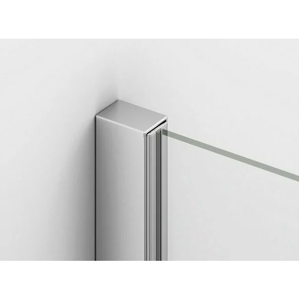 Perete lateral fix SanSwiss Solino SOLT2 80 cm sticla 6 mm crom [6]