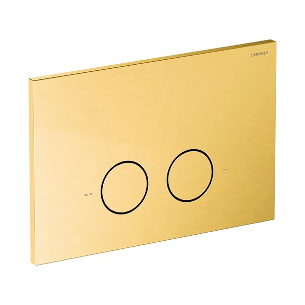 Clapete de actionare - Clapeta de actionare Omnires Steel-R45 finisaj auriu periat