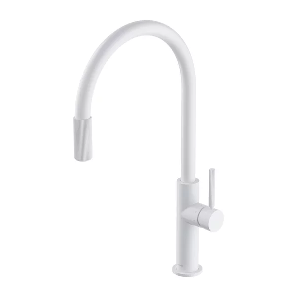 Bucatarie - Baterie bucatarie cu sistem filtrare D1 alb mat Omnires Switch