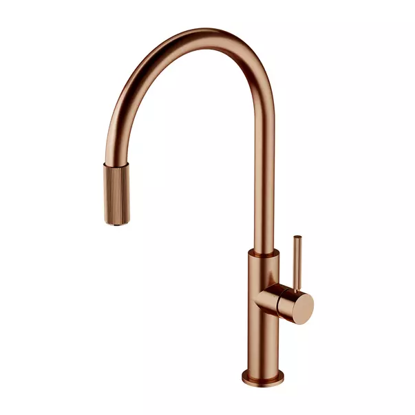 Bucatarie - Baterie bucatarie cupru periat Omnires Switch