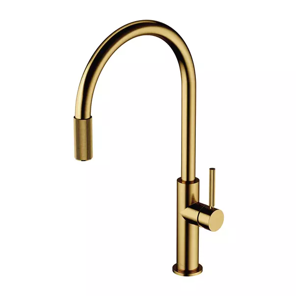 Bucatarie - Baterie bucatarie auriu periat Omnires Switch