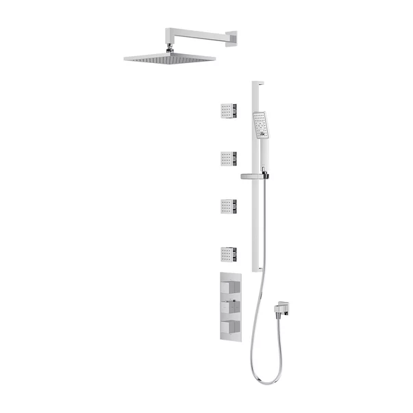 Sistem de dus incastrat Omnires Fresh 4 dusuri laterale si para cu 2 functii [1]
