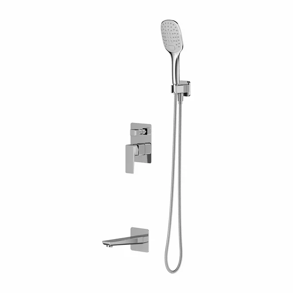 Baterii cada - Baterie cada - dus incastrata Omnires Parma  cu corp ingropat si set de dus