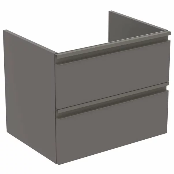 Set dulap suspendat si lavoar Ideal Standard Tesi mdf gri 60 cm [2]