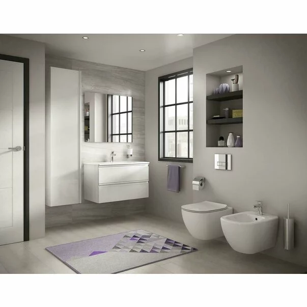 Set vas wc suspendat cu capac softclose si bideu suspendat Ideal Standard Tesi [2]