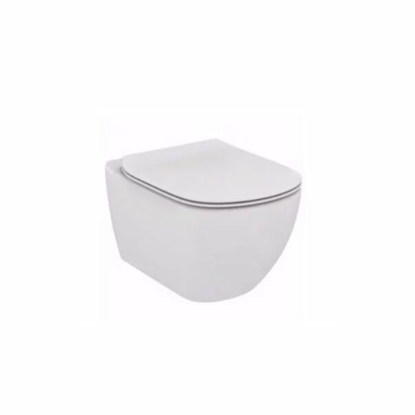 Set vas wc suspendat cu capac softclose si bideu suspendat Ideal Standard Tesi [3]