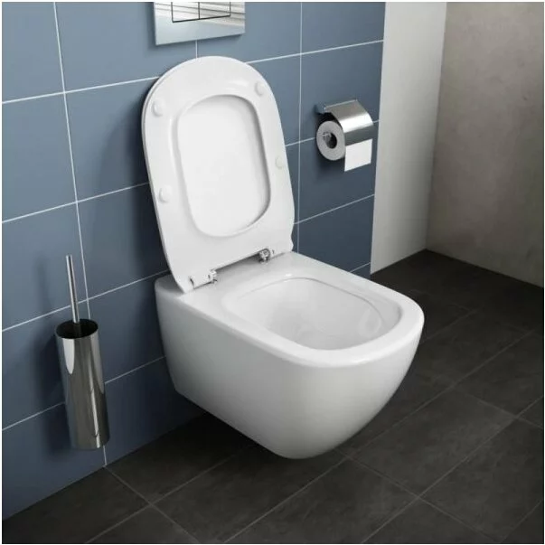 Set vas wc suspendat Ideal Standard Tesi Aquablade cu capac slim softclose [4]