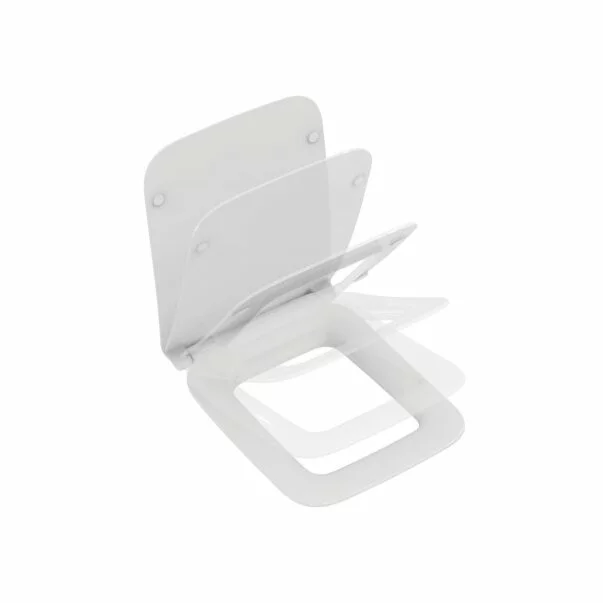 Set vas wc pe pardoseala cu capac slim soft close Ideal Standard Strada II AquaBlade BackToWall [7]