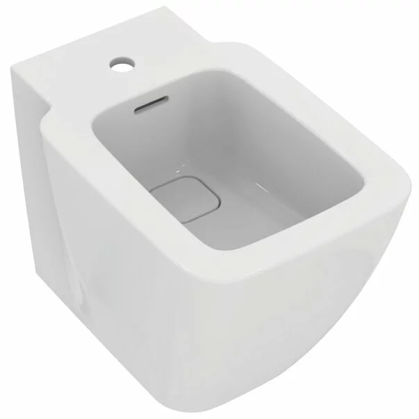 Set vas wc pe pardoseala bideu pe pardoseala si capac slim soft close Ideal Standard Strada II AquaBlade BackToWall [3]