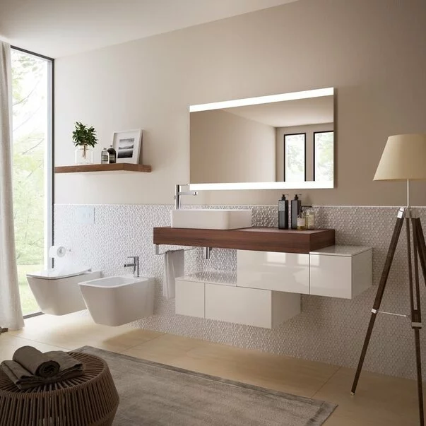 Set vas wc suspendat bideu suspendat si capac slim soft close Ideal Standard Strada II AquaBlade [2]