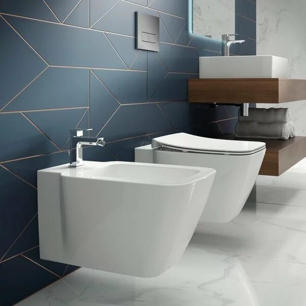 Set vas wc suspendat bideu suspendat si capac slim soft close Ideal Standard Strada II AquaBlade [3]