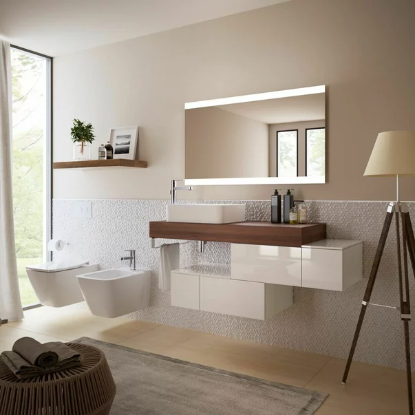 Oglinda cu iluminare si dezaburire Ideal Standard Mirror&Light 120x70 cm [2]