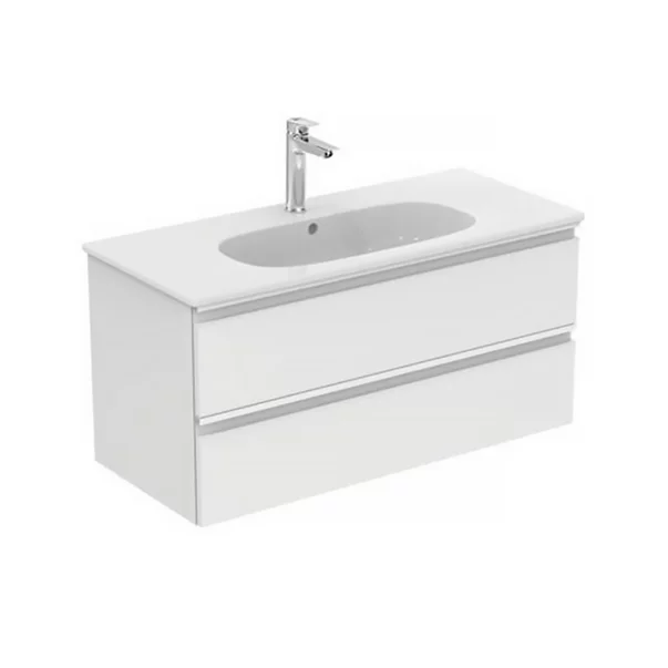 Lavoar pe mobilier Ideal Standard Tesi 102 cm alb [3]