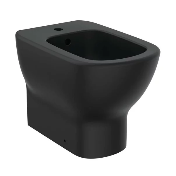 Bideu pe pardoseala negru mat Ideal Standard Tesi back-to-wall [1]