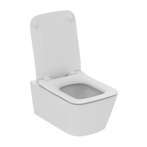 Set vas WC suspendat Ideal Standard Atelier Blend Cube alb si capac softclose [10]
