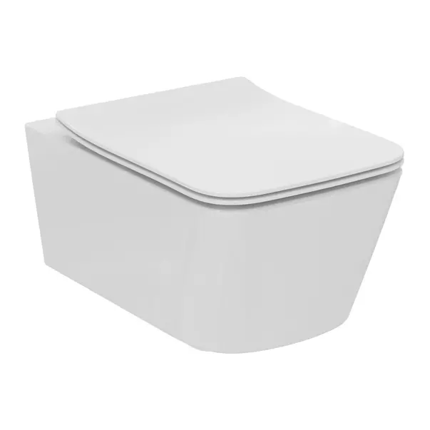 Set vas WC suspendat Ideal Standard Atelier Blend Cube alb si capac softclose [11]