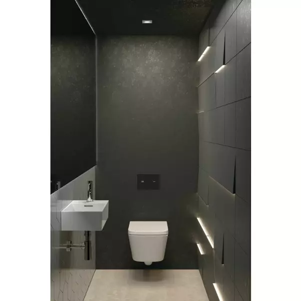 Set vas WC suspendat Ideal Standard Atelier Blend Cube alb si capac softclose [5]