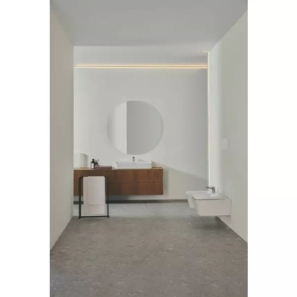 Set vas WC suspendat Ideal Standard Atelier Blend Cube alb si capac softclose [7]