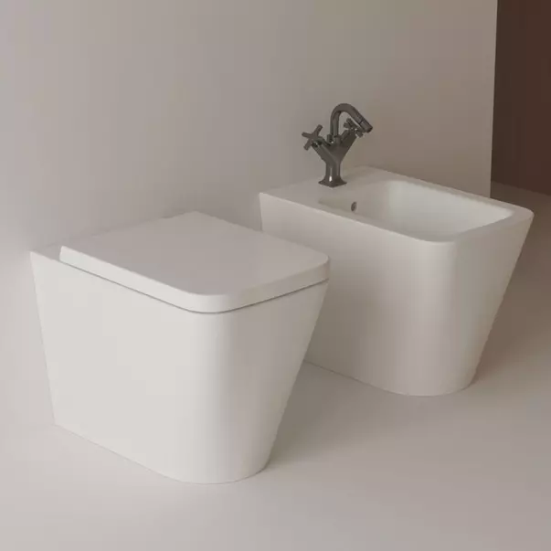 Vas WC pe pardoseala Ideal Standard Atelier Blend Cube BTW alb mat [2]