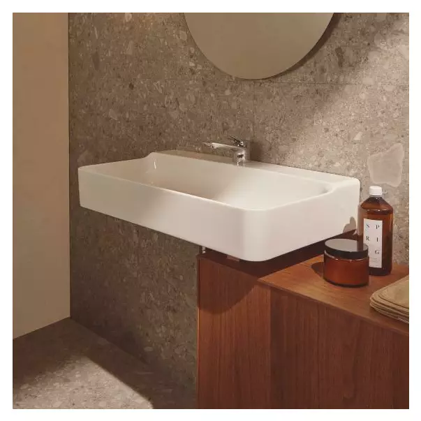Lavoar suspendat Ideal Standard Atelier Conca 60 cm alb lucios [5]