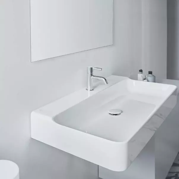 Lavoar suspendat Ideal Standard Atelier Conca 60 cm alb lucios [7]