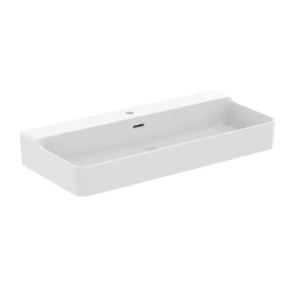 Lavoare pe perete - Lavoar suspendat Ideal Standard Atelier Conca100 cm alb mat