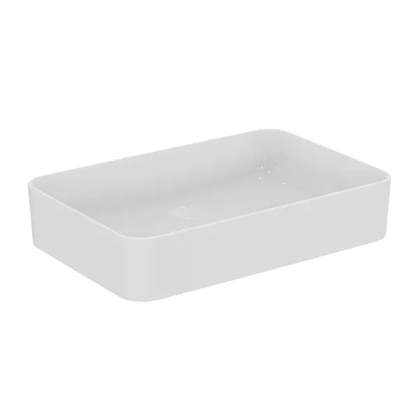 Lavoar pe blat Ideal Standard Atelier Conca 60 cm alb lucios [2]