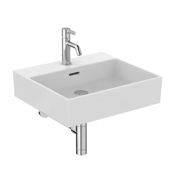 Lavoar suspendat Ideal Standard Atelier Extra alb lucios cu orificiu baterie si preaplin 50 cm [10]