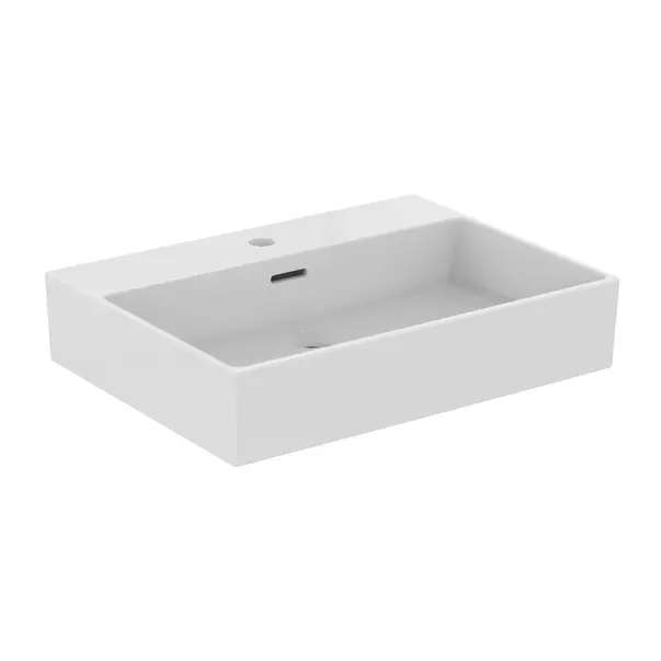 Lavoar suspendat Ideal Standard Atelier Extra alb lucios cu orificiu baterie si preaplin 60 cm [2]