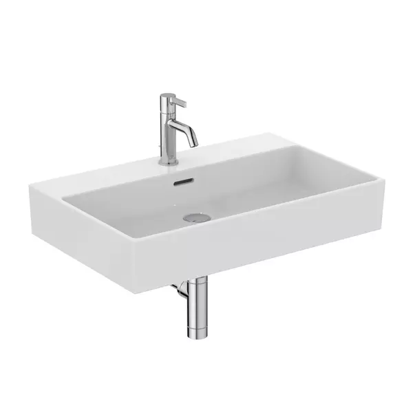 Lavoar suspendat Ideal Standard Atelier Extra alb lucios cu orificiu baterie si preaplin 70 cm [6]