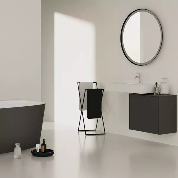 Obiecte Sanitare - Lavoar suspendat Ideal Standard Atelier Extra alb mat cu orificiu baterie si preaplin 80 cm