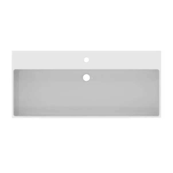 Lavoar suspendat Ideal Standard Atelier Extra alb lucios cu orificiu baterie si preaplin 100 cm [7]