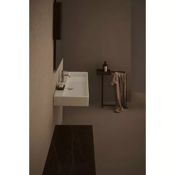 Lavoar suspendat Ideal Standard Atelier Extra alb mat cu orificiu baterie si preaplin 100 cm [3]