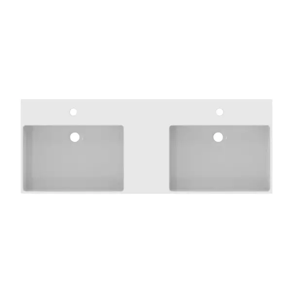 Lavoar suspendat Ideal Standard Atelier Extra alb lucios cu orificii baterie si preaplin 120 cm [6]