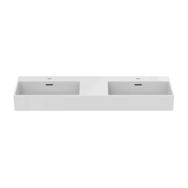 Lavoar suspendat Ideal Standard Atelier Extra alb lucios cu orificii baterie si preaplin 120 cm [8]