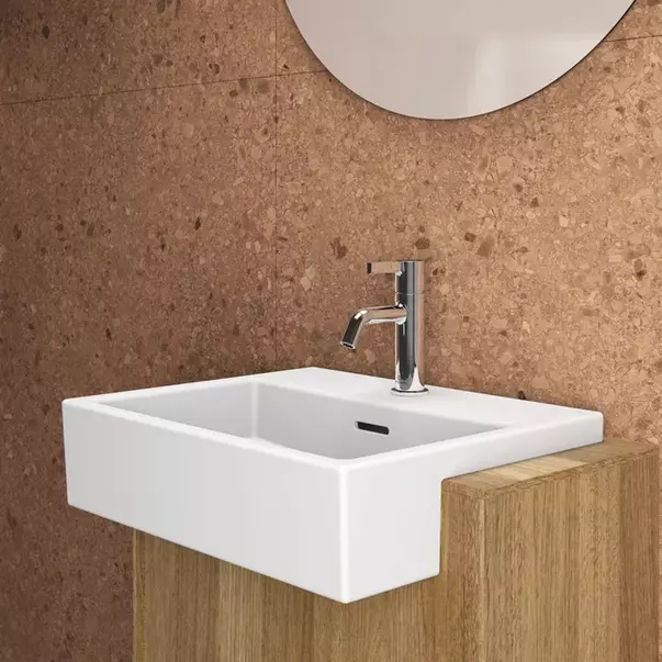 Lavoar semiincastrat Ideal Standard Atelier Extra alb lucios 50 cm [4]