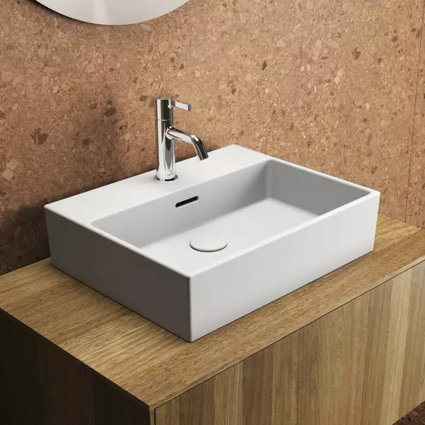 Lavoar pe blat Ideal Standard Atelier Extra alb lucios 50 cm [3]