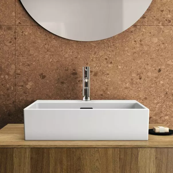 Lavoar pe blat Ideal Standard Atelier Extra alb lucios 50 cm [8]