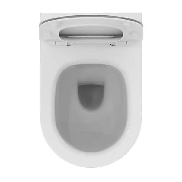 Set vas WC suspendat Ideal Standard Atelier Blend Curve alb si capac softclose [10]